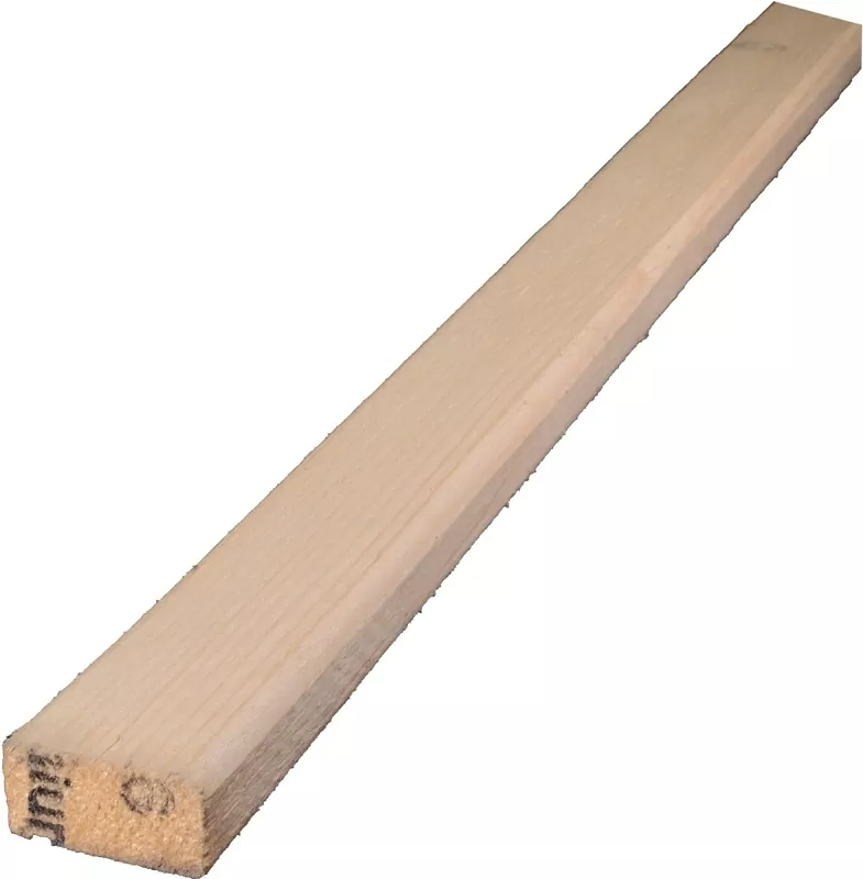 001x2-ws096c1 Furring Strip, 8 Ft L Nominal, 2 In W Nominal, 1 In Thick Nominal
