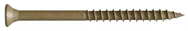 0356204 Screw, 2tan, 4 In L, Bugle Head, Star Drive, Type 17 Point, 250/pk
