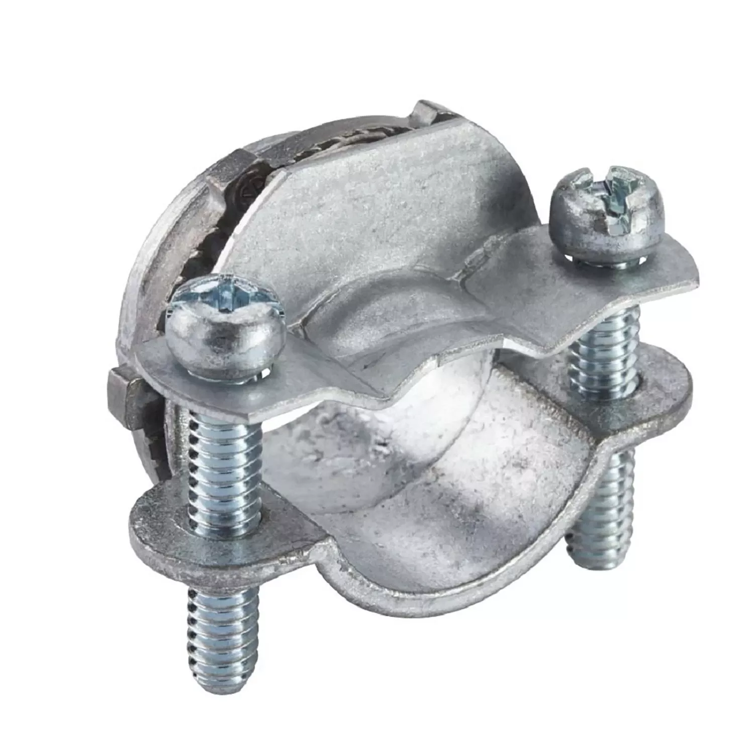 05103b Clamp Connector, 3/8 In, 1-3/16 In L, Zinc, 100/pk