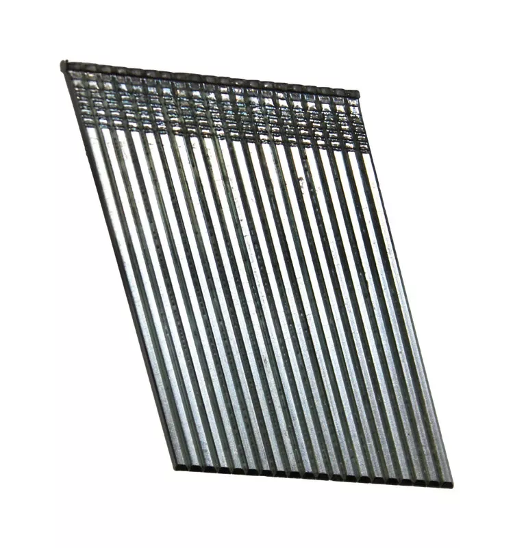 0603134 Finish Nail, 2 In L, 15 Ga, Steel, Electro-galvanized, Brad Head, Smooth Shank
