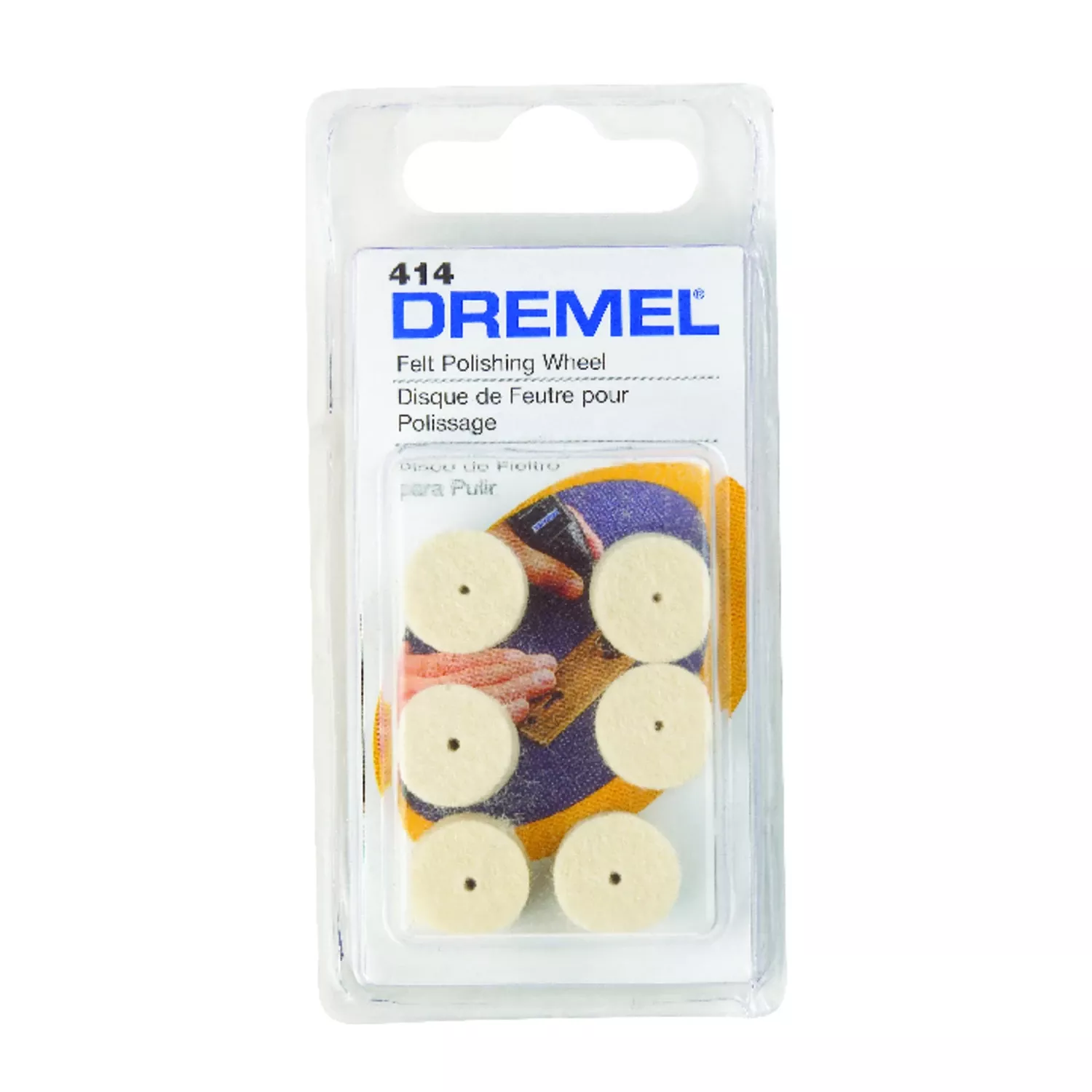 1/2 In. Felt Polishing Wheel