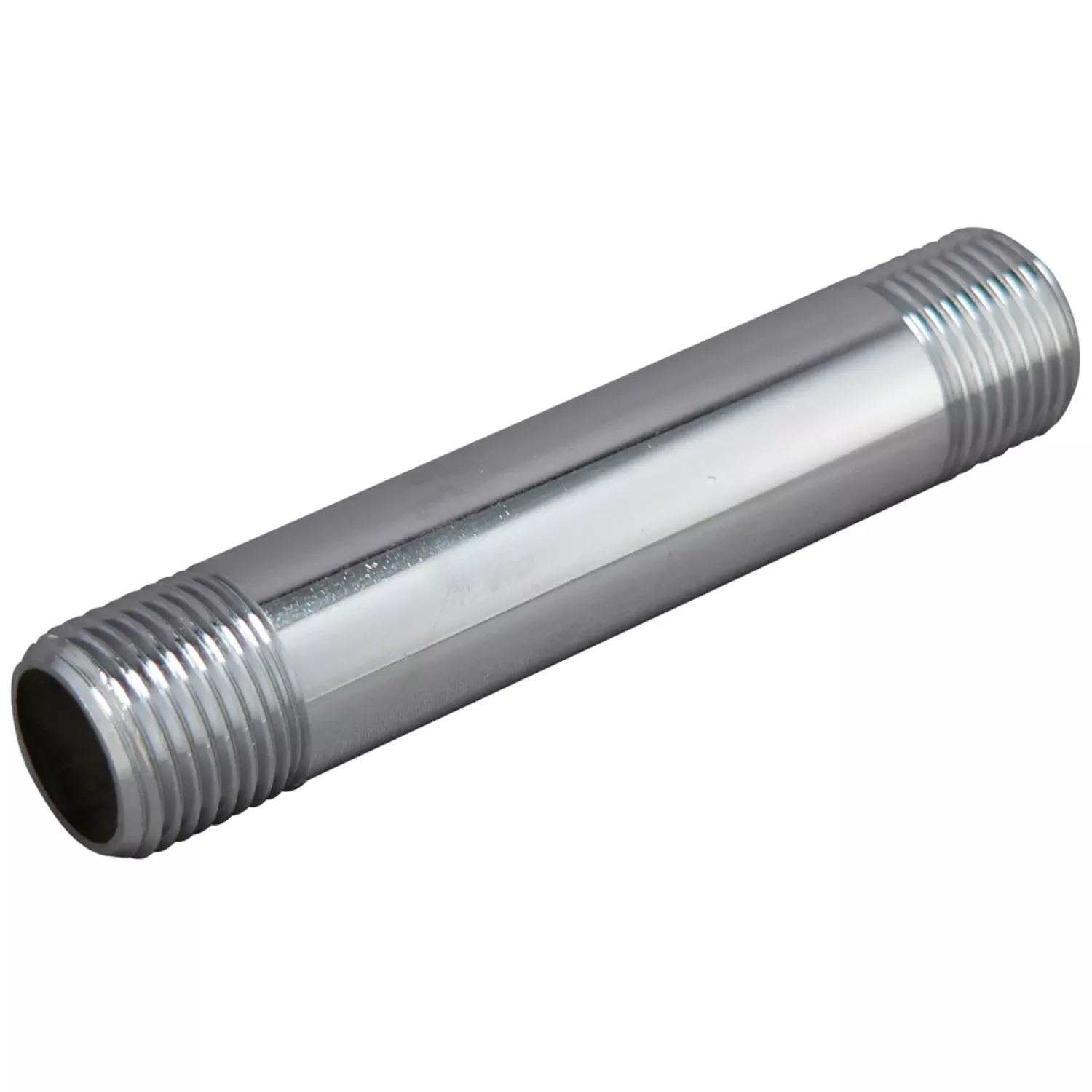 1/2 In. Ips X 1/2 In. D Ips Polished Chrome Brass Pipe Nipple 4 In. L