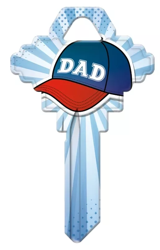 #1 Dad House/office Key Blank Sc1-dad For Schlage Locks
