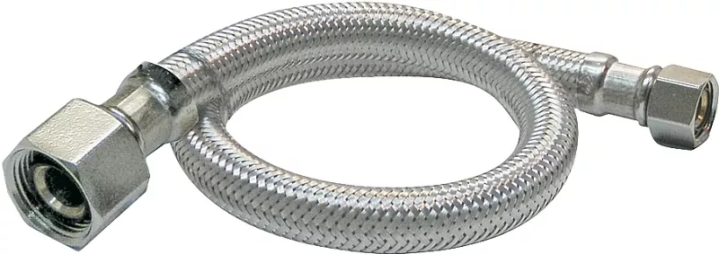 16 Inch Braided Stainless Steel Faucet Supply Line, Model Pp23817