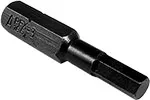 185-3X Apex Brand 1/4'' Socket Head (Hex-Allen) Insert Bits