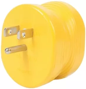 Usa 55223 Adapter, 30 A Female, 15 A Male, 125 V, Male, Female