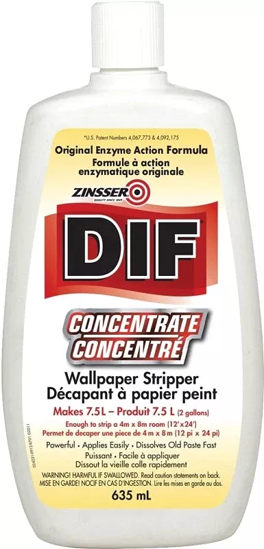 Zinsser Z02423H Wallpaper Stripper, Liquid, 635 mL, Bottle
