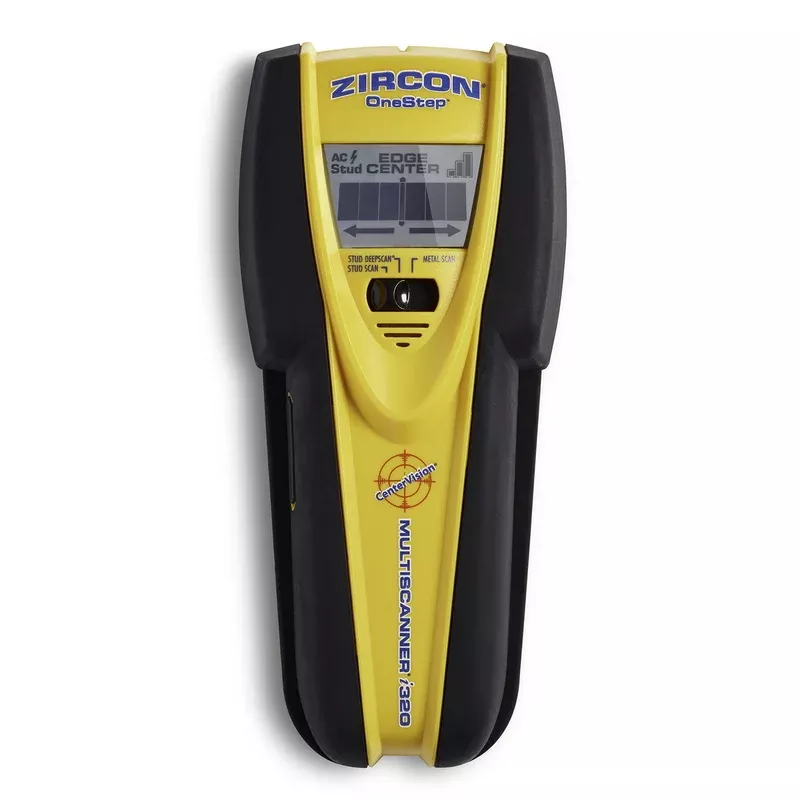 Zircon OneStep I320 7.28 in. L X 3.27 in. W Multifunction Stud Finder 3 in. 1 pc